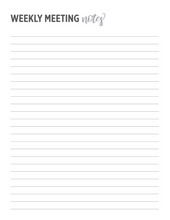 Load image into Gallery viewer, 2025-2026 Principal Planner - PDF Download - 8.5 x 11