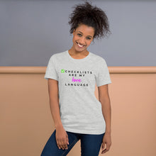 Load image into Gallery viewer, Checklist Love Language T-Shirt