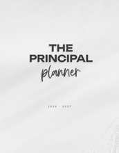 Load image into Gallery viewer, 2026-2027 Principal Planner - PDF Download - 8.5 x 11
