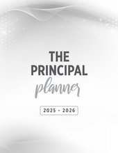 Load image into Gallery viewer, 2025-2026 Principal Planner - PDF Download - 5.5 x 8.5
